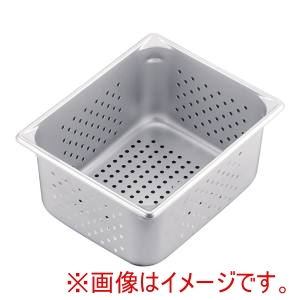 ヴォルラース VOLLRATH ヴォルラース 18-6 スーパーパン SP5 穴明 1/2 150mm 30263 VOLLRATH