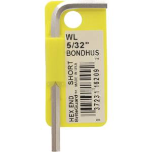 ボンダス BONDHUS ボンダス WL532 六角L-レンチ ショート 5/32インチ BONDHUS