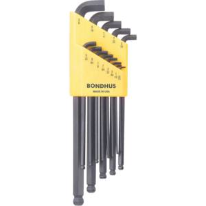 ボンダス BONDHUS ボンダス SBLX13 スタビー ボールポイント L-レンチ ロング インチ セット13本組 0.050-3/8 BONDHUS