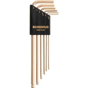 ボンダス BONDHUS ボンダス BLX6MG ボールポイント L-レンチ ロング ゴールド セット6本組 1.5-5mm BONDHUS