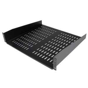 スターテックドットコム StarTech.com スターテック CABSHELFV 2U 奥行き16インチ ユニバーサル放熱用スリット付き固定式サーバーラック棚板