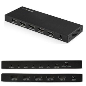 スターテックドットコム StarTech.com スターテック ZU201QL HDMI分配器 1入力4出力 4K 60Hz HDMI 2.0 スプリッター HDR