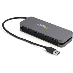 スターテックドットコム StarTech.com スターテック ZU202BR 4ポートUSB 3.0ハブ USB-A-4x USB-A 5Gbps USB 3.1 Gen 1対応