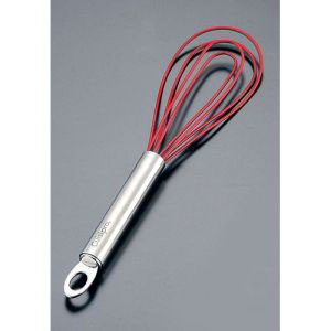 クイジプロ Cuisipro クイジプロ シリコン フラット ウィスク 74-696805 レッド BUI0506