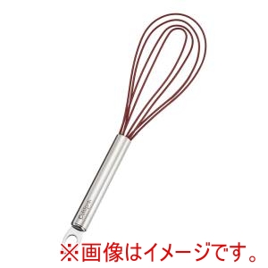 クイジプロ Cuisipro クイジプロ シリコン フラット ウィスク 74-697005 レッド BUI0511