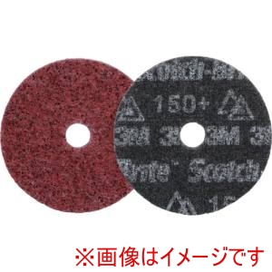 スリーエム 3M スリーエム PHD MED 100X16 スコッチ ブライト TM プレシジョンHD SCディスク ミディアム 150+ 100 mm x 16 mm 10枚 メーカー直送