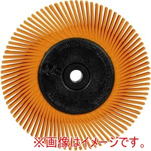 スリーエム 3M スリーエム PN-RB TA80 152BSH プレシジョン ラジアルブリッスルブラシ 80+ PN-RB 角度付きストレート 8枚重ねアダプター付き 5個 直送品