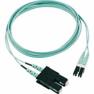 パンドウイット PANDUIT パンドウイット FX2ELLNSNSNM001 光ファイバーパッチコード OM3 片端SCデュプレックス片端LCデュプレックス LSZH 1M 
