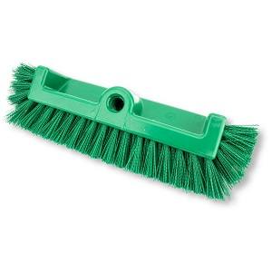 カーライル CARLISLE カーライル 40422EC09 デュアルアングル デッキブラシ グリーン Carlisle メーカー直送 代引不可 北海道沖縄離島不可