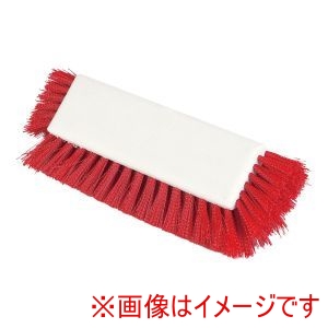 カーライル Carlisle カーライル デュアルアングルデッキブラシ 40422 赤 ハンドル別売 Carlisle