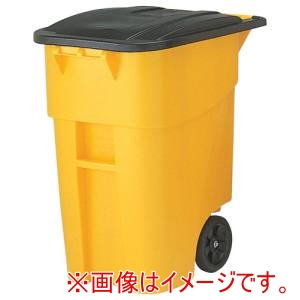 ラバーメイド Rubbermaid ラバーメイド 9W2700-YEL ブルートロールアウトコンテナ 189.3L イエロー メーカー直送 代引不可 北海道沖縄離島不可