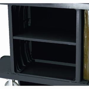ラバーメイド Rubbermaid ラバーメイド RM6195BK ハウスキーピングカート用中棚キット ブラック メーカー直送 代引不可 沖縄離島不可