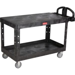 ラバーメイド Rubbermaid ラバーメイド 454507 ヘビーデューティーユーティリティカート ブラック メーカー直送 代引不可 沖縄離島不可