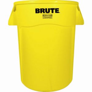 ラバーメイド Rubbermaid ラバーメイド 261004 ラウンドブルートコンテナ スリット付き 37.9L イエロー メーカー直送 代引不可 沖縄離島不可