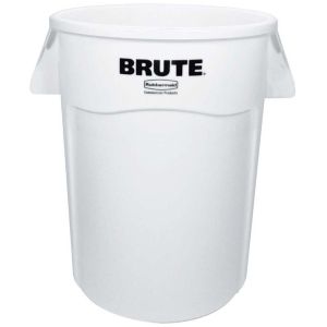 ラバーメイド Rubbermaid ラバーメイド 177974001 ラウンドブルートコンテナ スリット付き 166.5L ホワイト メーカー直送 代引不可 沖縄離島不可