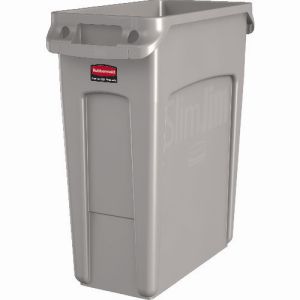 ラバーメイド Rubbermaid ラバーメイド 1971259 スリムジムコンテナ 通気孔付き 容量60.6L メーカー直送 代引不可 沖縄離島不可