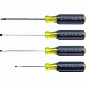 クラインツール KLEIN TOOLS KLEIN 85484 クッショングリップ精密ドライバーセット 4本組み クラインツール