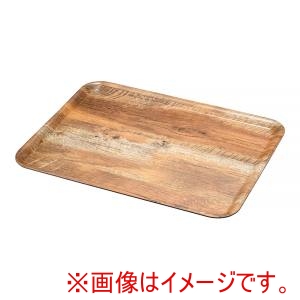 キャンブロ CAMBRO キャンブロ 角型マデラ ヴィンテージウッド調 ラミネート トレー ブラウンオーク MA3646
