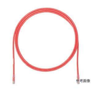 パンドウイット PANDUIT パンドウイット UTP6AX3MRD カテゴリ6A UTPパッチコード 24AWG撚り線 ケーブル径 Φ6.4mm 3m 赤 