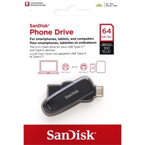 サンディスク SanDisk 海外パッケージ サンディスク SDDDC6-064G-G46 USB Type-A Type-C 2in1 64GB