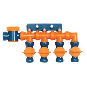 ノガ ウォーターズ NOGA LOCK-LINE NL32098 1/2" フローコントロール マニフォルド ロックライン