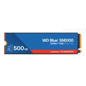 ウエスタンデジタル 並行輸入品 WESTERN DIGITAL WDS500G5B0E 仕様 SN5100シリーズ ブルー