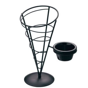 テーブルクラフト テーブルクラフト ワイヤー アペタイザーコーン 9インチ ラメキン付 ACR59