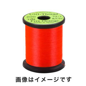 ティムコ TIEMCO ティムコ UNI 6/0 200yds. ユニスレッド ファイヤーオレンジ TIEMCO