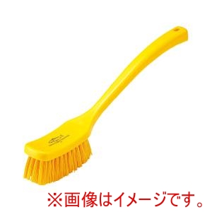 サーモン サーモン レジン ロングハンドルブラシ D9 黄