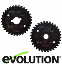 エボリューション EVOLUTION エボリューション フューリー ツイン 125 専用チップソー 125mm 2枚セット FURY TWIN 125