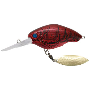 ニシネルアーワークス Nishine Lure Works ニシネルアーワークス チッパワRB DD ブレード 8 スワンプクローフィッシュ