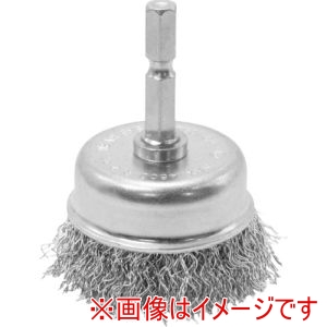 アストロプロダクツ アストロプロダクツ AP 1/4HEX ワイヤーブラシ スチール カップ型