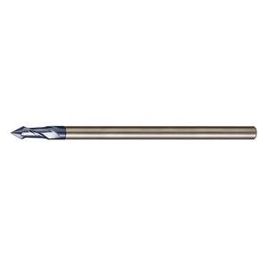 マコトロイ工業 マコトロイ工業 AMVL2200-60 コーティング付 Vカットエンドミル ロングシャンク メーカー直送 代引不可 北海道沖縄離島不可