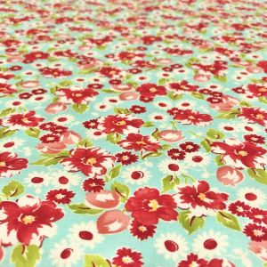 moda moda USA437 LITTLE RUBY 100cm×110cm幅 輸入生地 USAコットン メーカー直送 代引不可 北海道沖縄離島不可