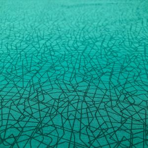 BENARTEX BENARTEX USA1038 Threaded Lines Dark Teal 100cm×110cm幅 輸入生地 USAコットン メーカー直送 代引不可 北海道沖縄離島不可