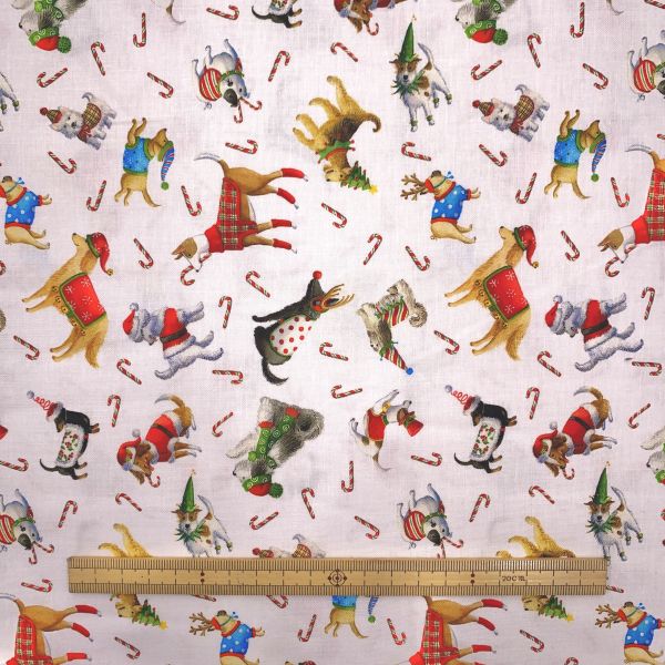  ROBERT KAUFMAN ROBERT KAUFMAN USA938 CHRISTMAS JAMBOREE 50cm×110cm幅 輸入生地 USAコットン直送 代引不可 北海道沖縄離島不可