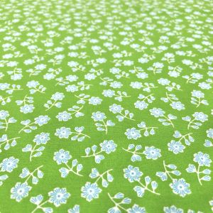 BENARTEX BENARTEX USA1040 Bloom Toss Tonal Lime 50cm×110cm幅 輸入生地 USAコットン メーカー直送 代引不可 北海道沖縄離島不可