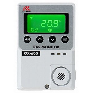 理研計器 理研計器 OX600-00C-01 簡易定置型酸素濃度計 OX-600 0-25vol% 一体型DC24V仕様 メーカー直送 代引不可 北海道沖縄離島不可