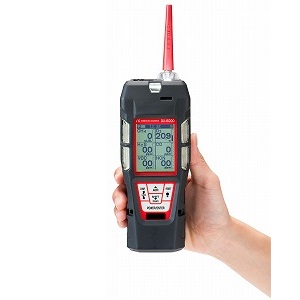  理研計器 理研計器 AM111E400D 携帯型マルチガス検知器 GX-6000 メタン 酸素 硫化水素 一酸化炭素 アンモニア 乾電池仕様 メーカー直送 代引不可 北海道沖縄離島不可