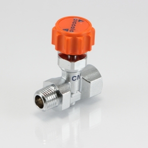 アソー アソー CM-1022R 小型ニードルバルブ PTオス PTメス