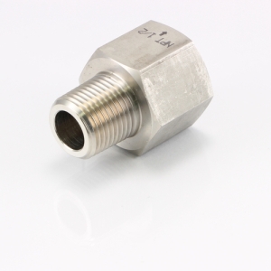 アソー アソー NF-8333 ステンレス製 NPT変換内外ソケット(SUS304)