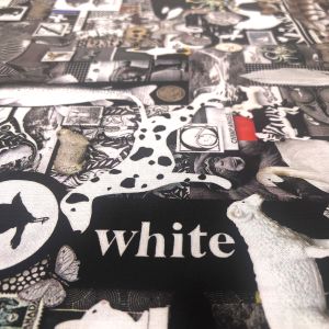 NORTHCOTT NORTHCOTT CAN012 COLOR COLLAGEII BLACK 50cm×110cm幅 カナダ輸入生地 メーカー直送 代引不可 北海道沖縄離島不可