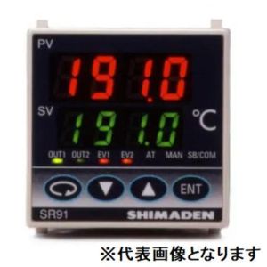 シマデン シマデン ディジタル調節計 SR91-8Y-90-1N0 メーカー直送 代引不可 北海道沖縄離島不可