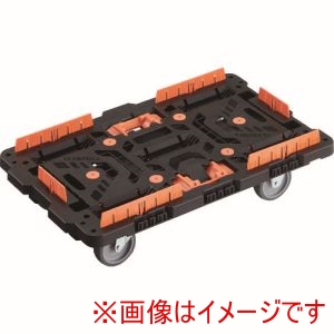 トラスコ TRUSCO トラスコ BT700KJ3-E100T 連結式樹脂製平台車 ビートル 700X450 自在3輪 コボレ止めセット とめたろう付 メーカー直送 代引不可 北海道沖縄離島不可 