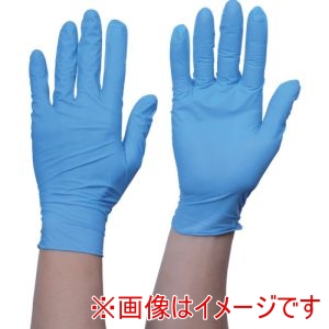 トラスコ TRUSCO トラスコ TGNN08BL10P まとめ買い 使い捨てニトリル手袋TGスタンダード 0.08粉無青L 100枚 10箱 メーカー直送 代引不可 北海道沖縄離島不可