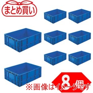トラスコ TRUSCO トラスコ TPO-462.5-DB-8P まとめ買い オリコン TPO型 折りたたみコンテナ TP規格 62L ダークブルー 8個 メーカー直送 代引不可 北海道沖縄離島不可 