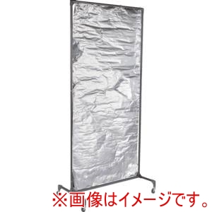 トラスコ中山 TRUSCO トラスコ中山 TSY-1020-C 遮熱フェンス W1000×H2000 キャスター式 メーカー直送 代引不可 北海道沖縄離島不可