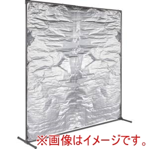 トラスコ中山 TRUSCO トラスコ中山 TSY-2020-K 遮熱フェンス W2000×H2000 固定足 メーカー直送 代引不可 北海道沖縄離島不可