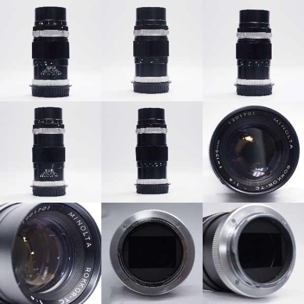  MINOLTA 中古 ROKKOR-TC　135/4 1201701 Cランク