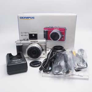 OLYMPUS 中古 PEN E-PL1+M.Zuiko17mm/F2.8 B2Q515962/AAC319107 Bランク